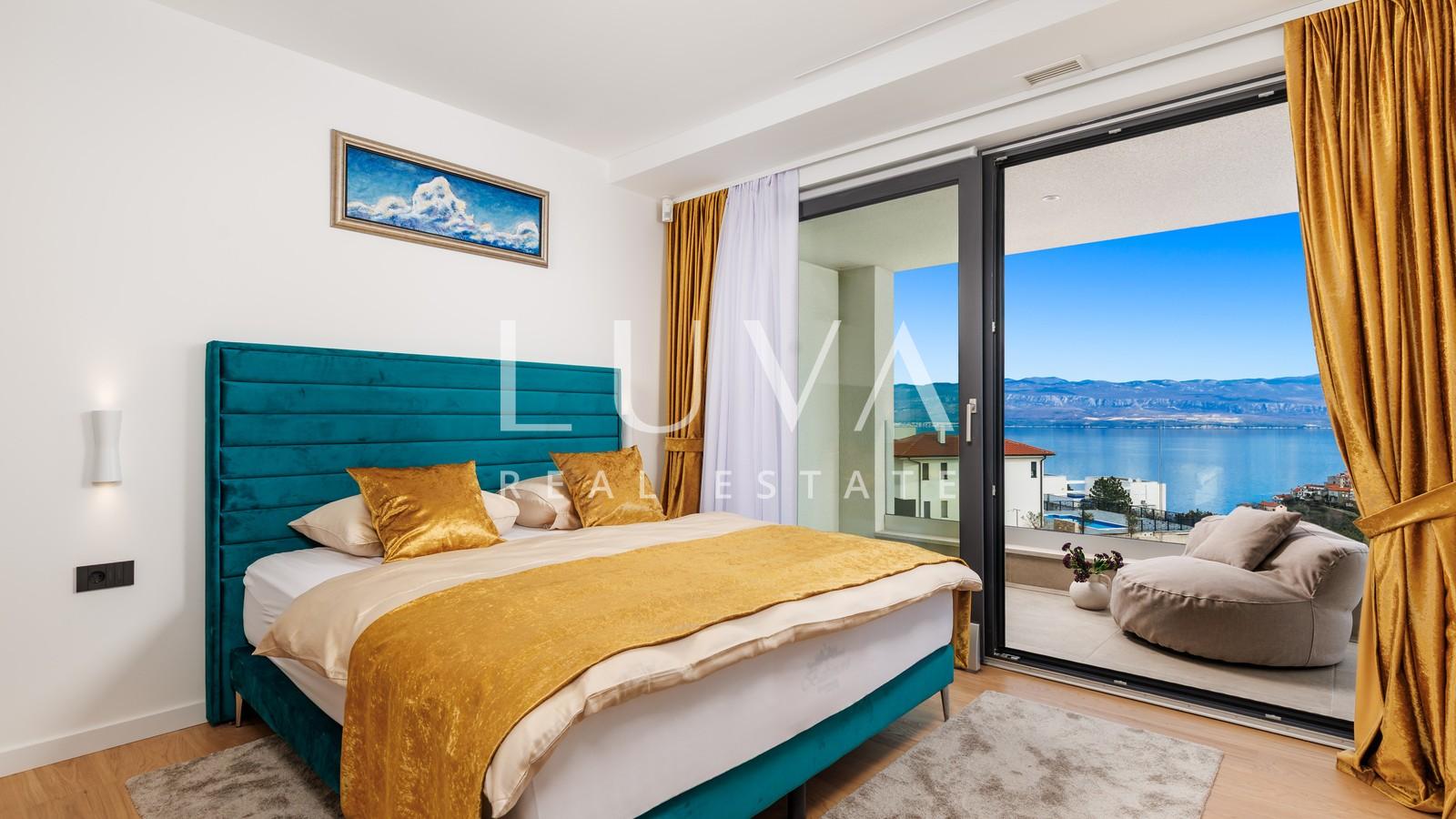 Krk, Vrbnik, Luxusvilla mit Meerblick und Pool, 265 m² zu verkaufen