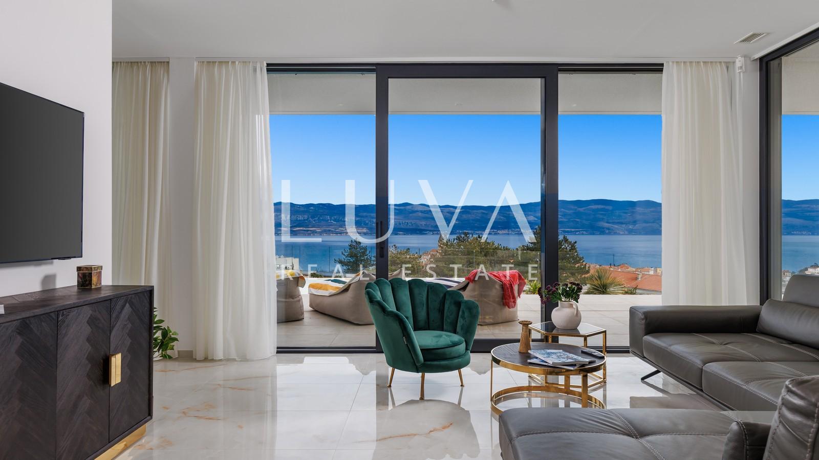 Krk, Vrbnik, Luxusvilla mit Meerblick und Pool, 265 m² zu verkaufen
