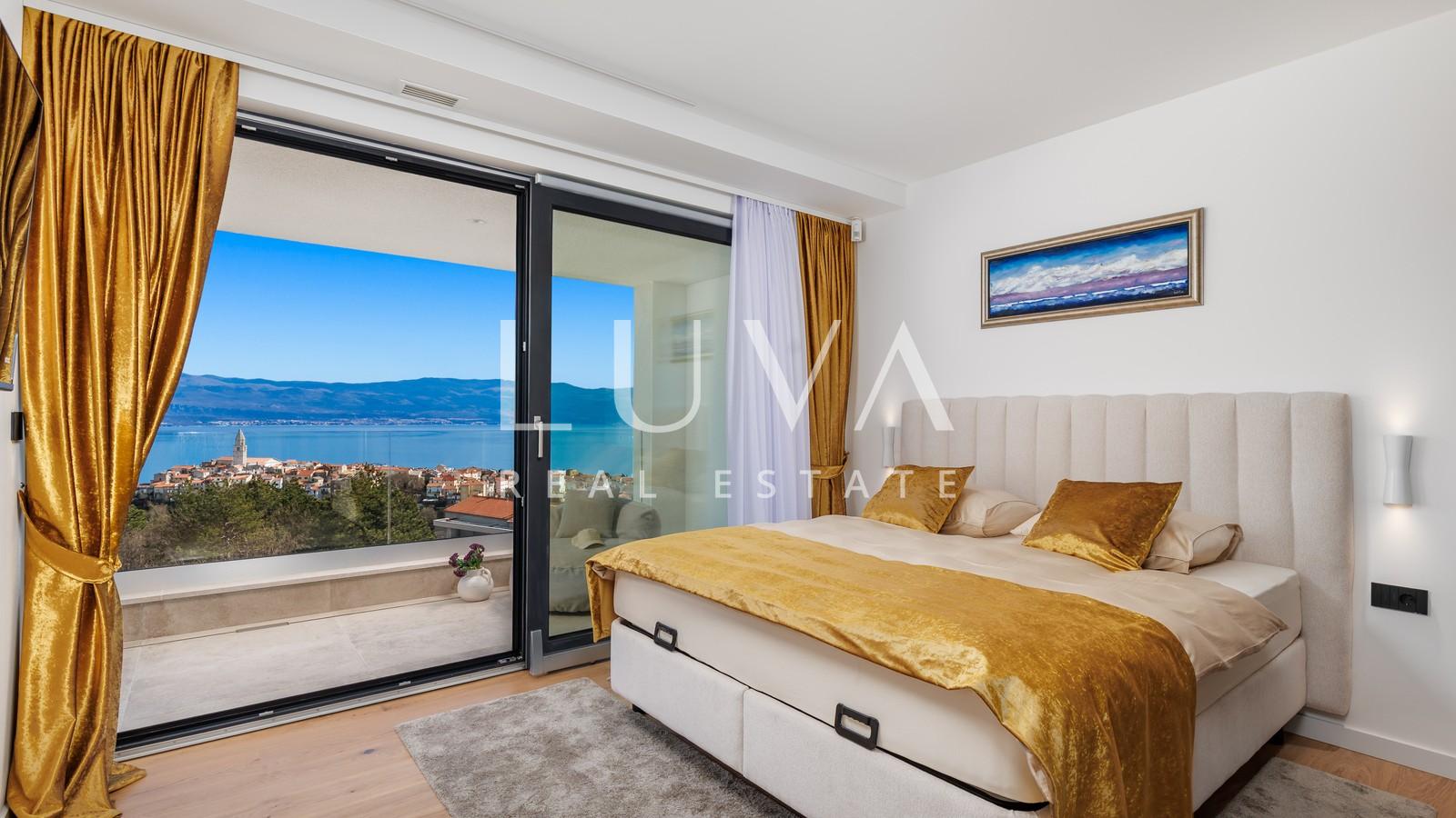 Krk, Vrbnik, Luxusvilla mit Meerblick und Pool, 265 m² zu verkaufen