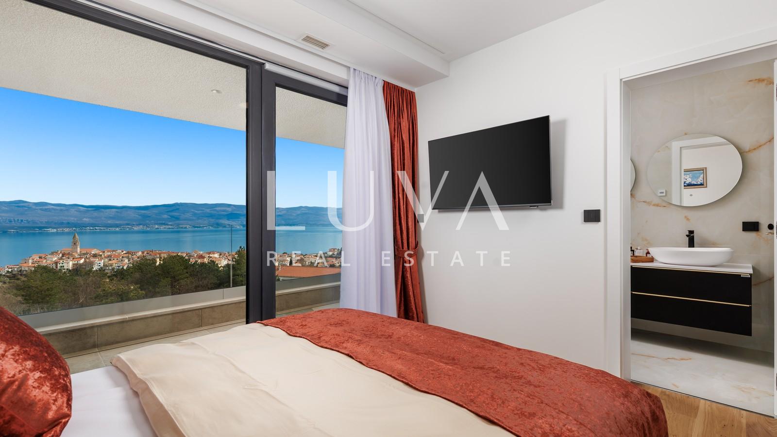 Krk, Vrbnik, Luxusvilla mit Meerblick und Pool, 265 m² zu verkaufen
