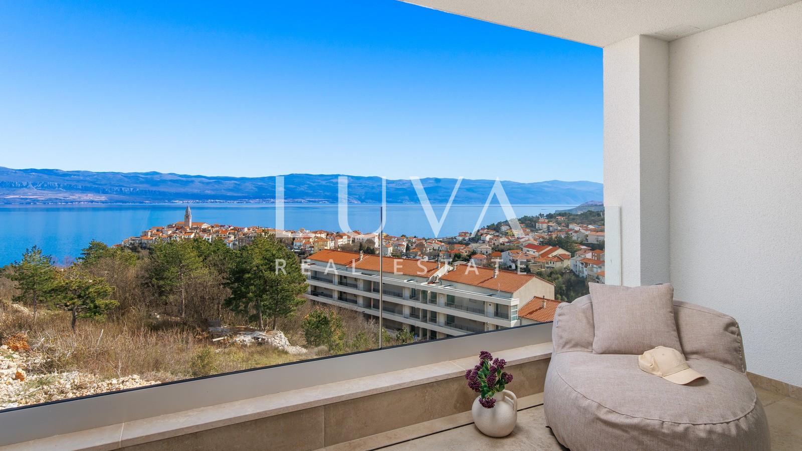 Krk, Vrbnik, Luxusvilla mit Meerblick und Pool, 265 m² zu verkaufen