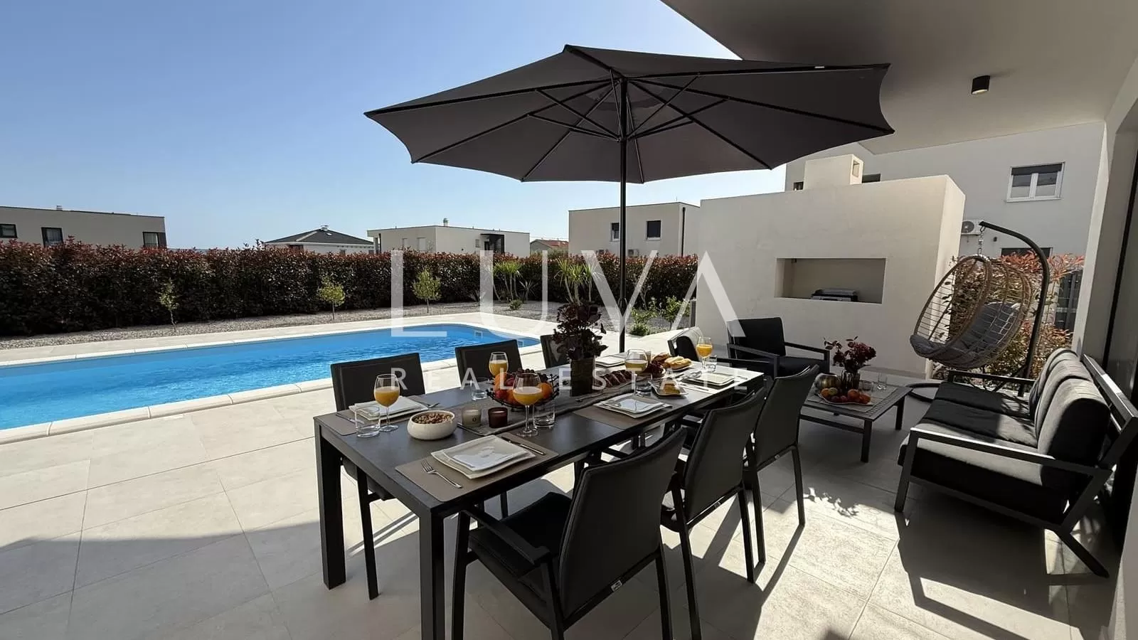 Kaštel Stari, Split, modern luxury house with a pool for sale