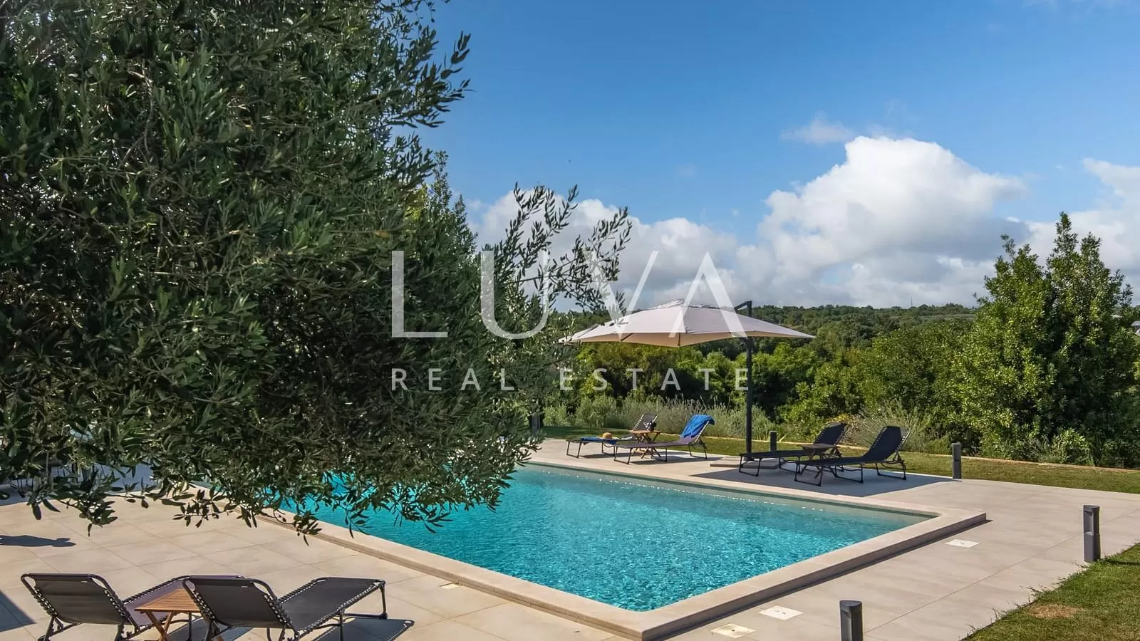 Labin, Istria, luxury villa with pool for sale