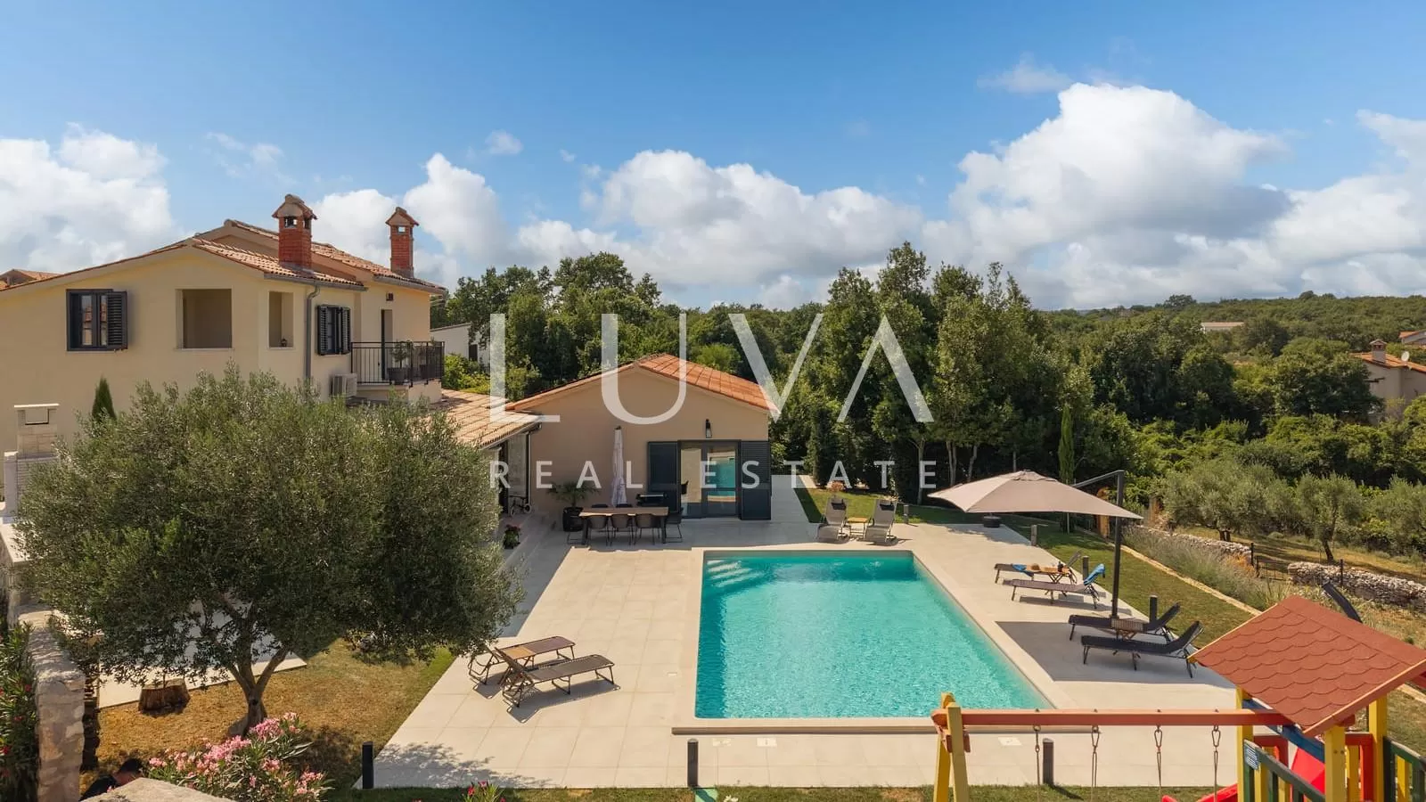 Labin, Istria, luxury villa with pool for sale