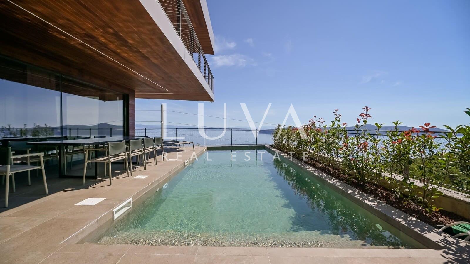 Opatija, Mošćenice, luxury villa with sea view for sale