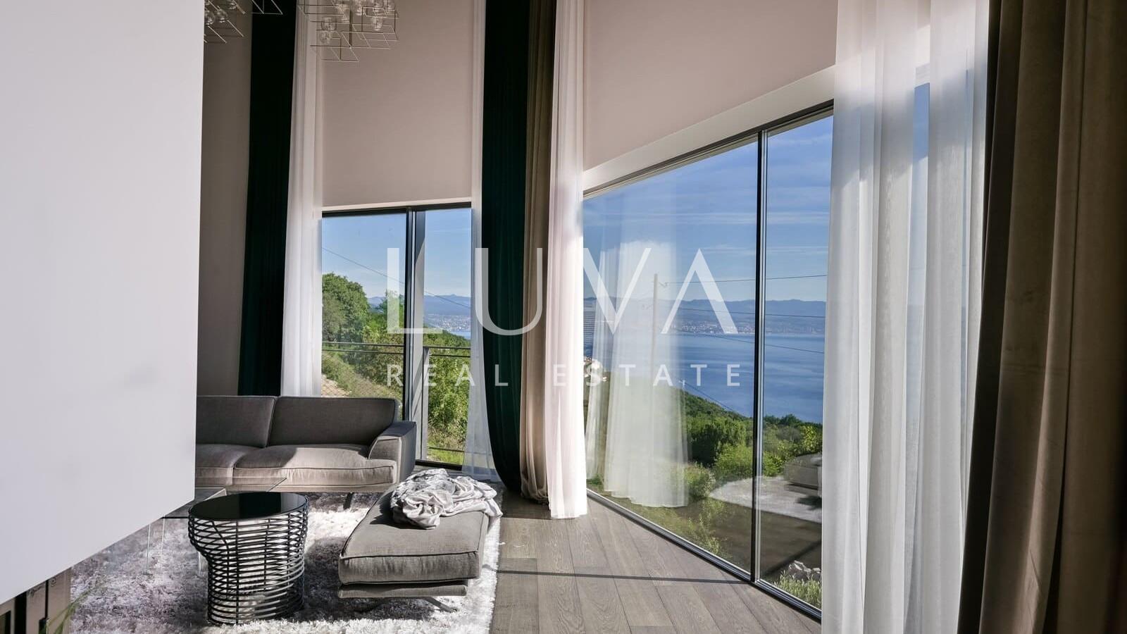 Opatija, Mošćenice, luxury villa with sea view for sale