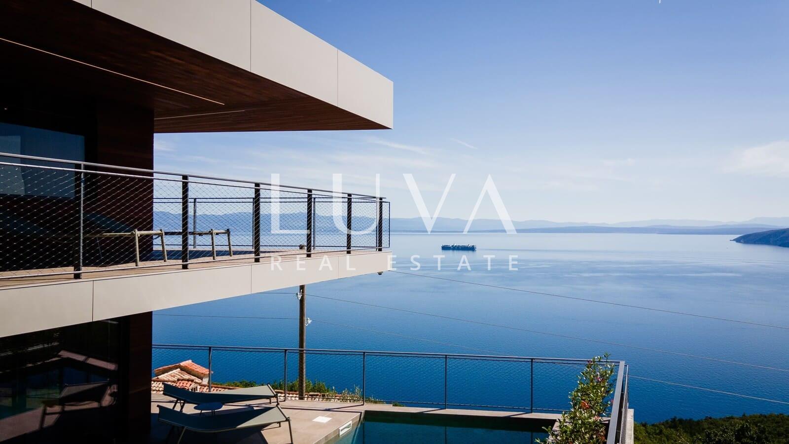 Opatija, Mošćenice, luxury villa with sea view for sale