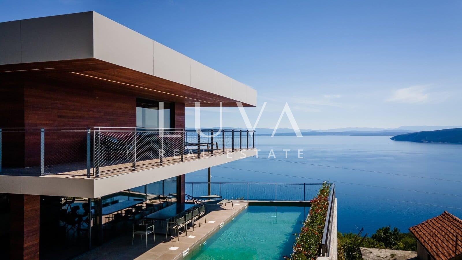 Opatija, Mošćenice, luxury villa with sea view for sale