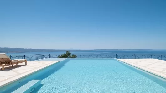 Podstrana, Split, luksuzna vila s bazenom za dugoročni najam