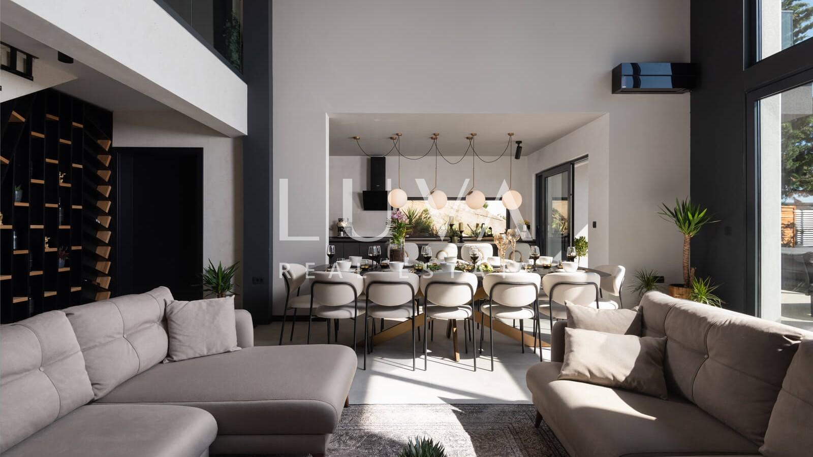 Starigrad, Luxusvilla mit Pool und Meerblick