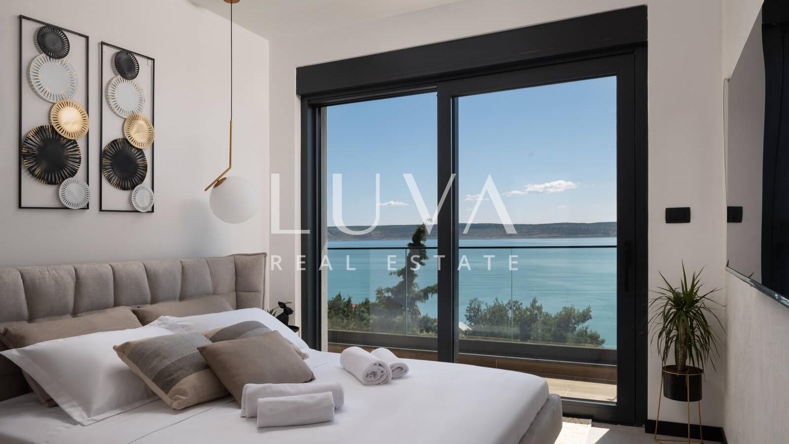 Starigrad, Luxusvilla mit Pool und Meerblick