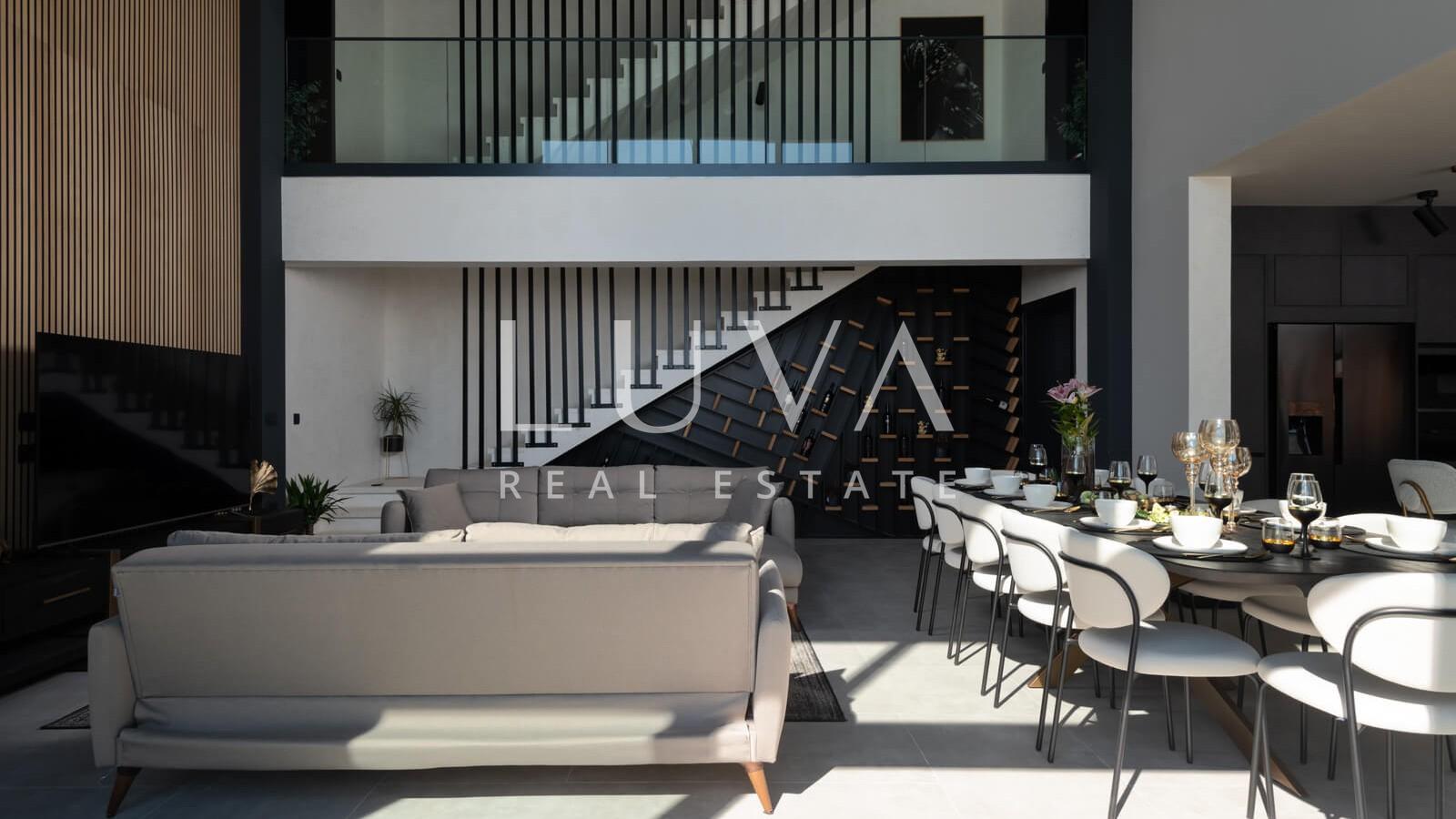 Starigrad, Luxusvilla mit Pool und Meerblick