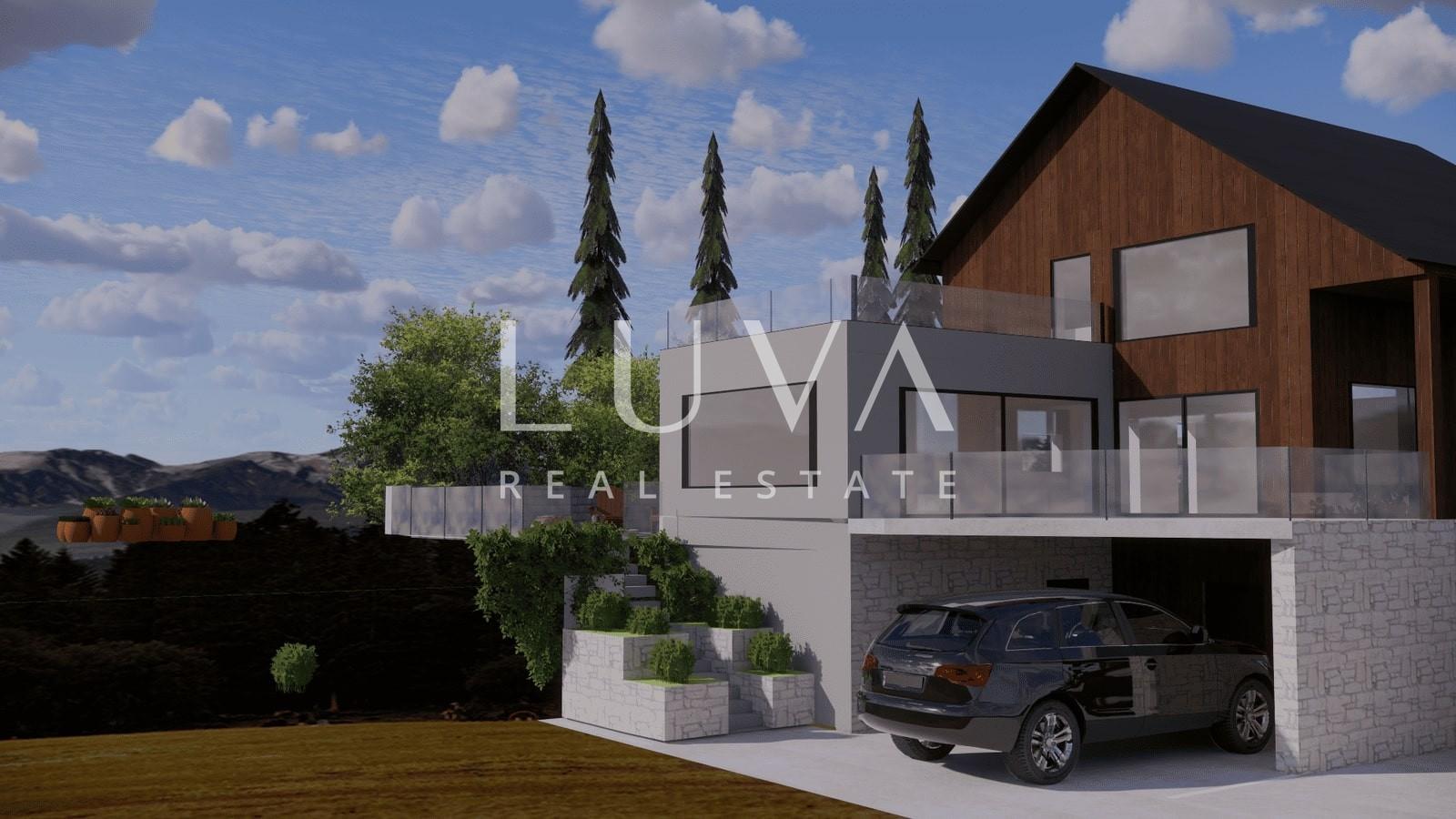 Mrkopalj, Gorski Kotar – Roh-Bau home for sale
