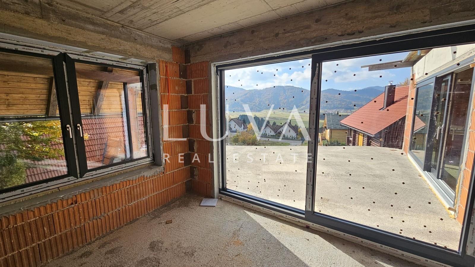 Mrkopalj, Gorski Kotar – Rohbau-Haus zu verkaufen