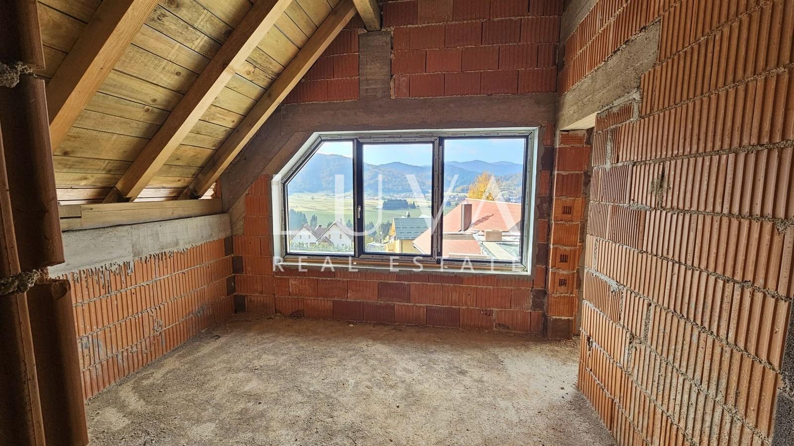 Mrkopalj, Gorski Kotar – Rohbau-Haus zu verkaufen