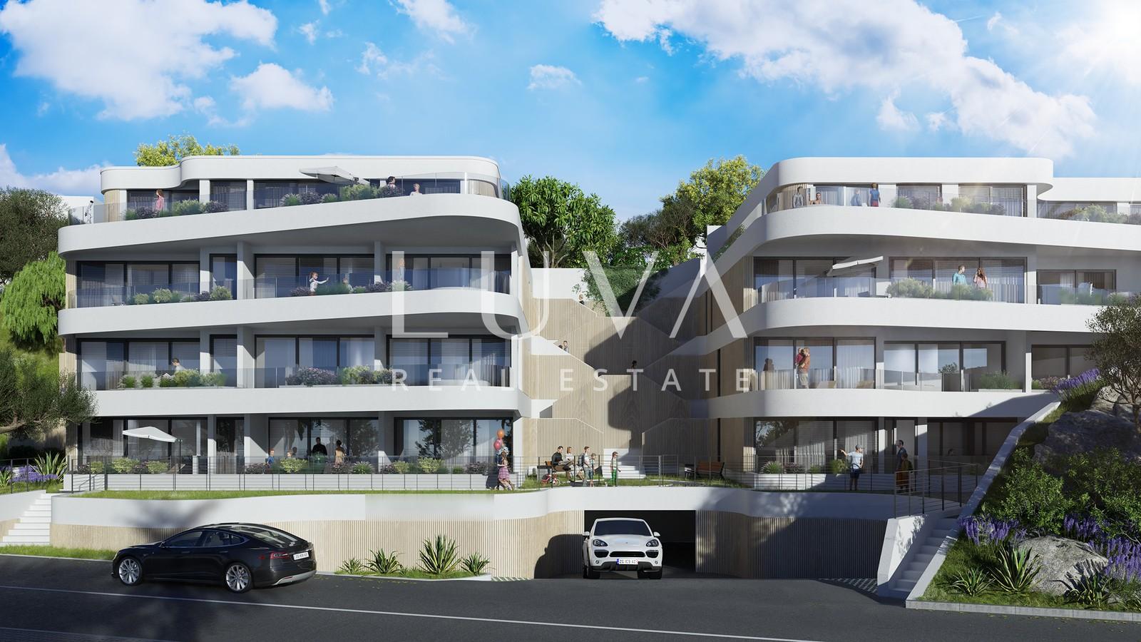Opatija, Luxuswohnung mit Ausblick, Gebäude B, Whg. S2