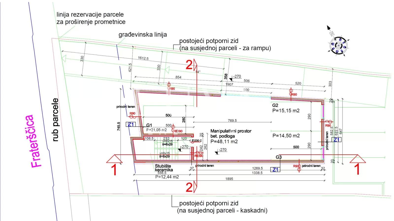 Zagreb, Fraterščica – Neubau 4-Zimmer-Wohnung + 2 Außenstellplätze + 1 Garagenstellplatz, 108 m²