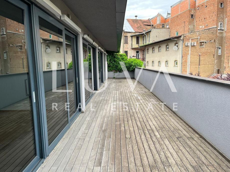 Zagreb, Medveščak, commercial space 110 m2 with terrace 51 m2 for rent