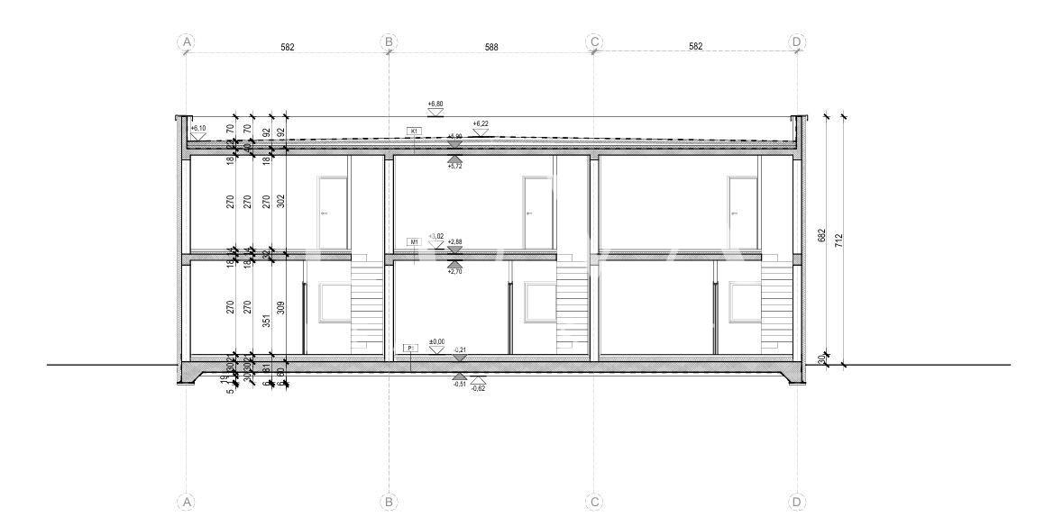 Pag, Povljana, 2-storey house with swimming pool for sale, newly built