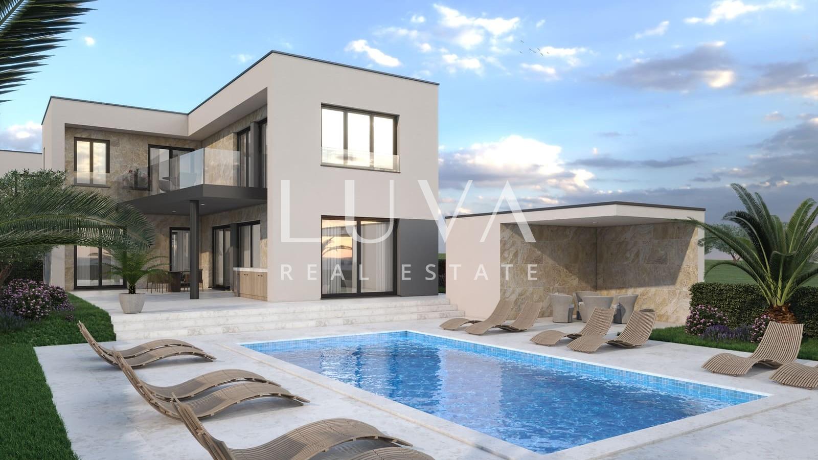 Peroj, Fažana, Istria, luxury house with pool for sale