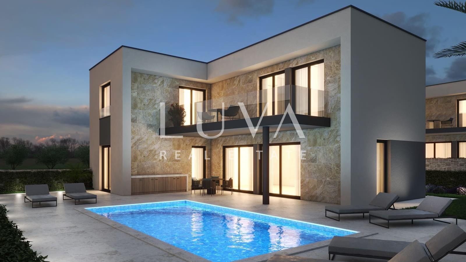 Peroj, Fažana, Istria, luxury house with pool for sale