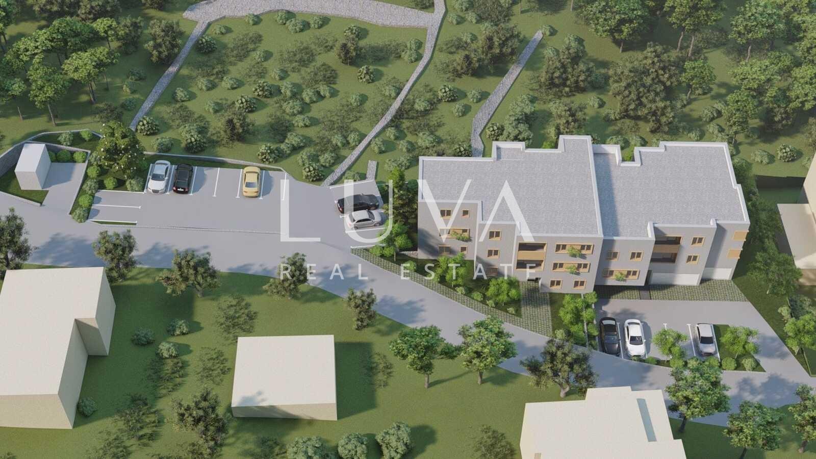 Trogir, Slatine, stan S7 42m2 u novogradnji s pogledom na more na prodaju