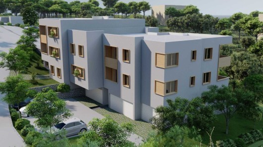 Trogir, Slatine, stan S7 42m2 u novogradnji s pogledom na more na prodaju