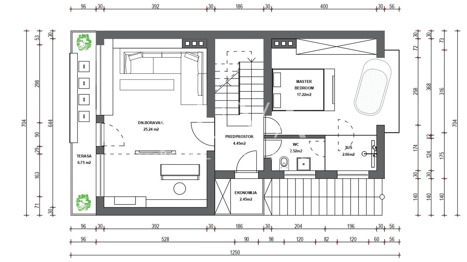 Zagreb, Pantovčak, stan za adaptaciju 141m2 na prodaju
