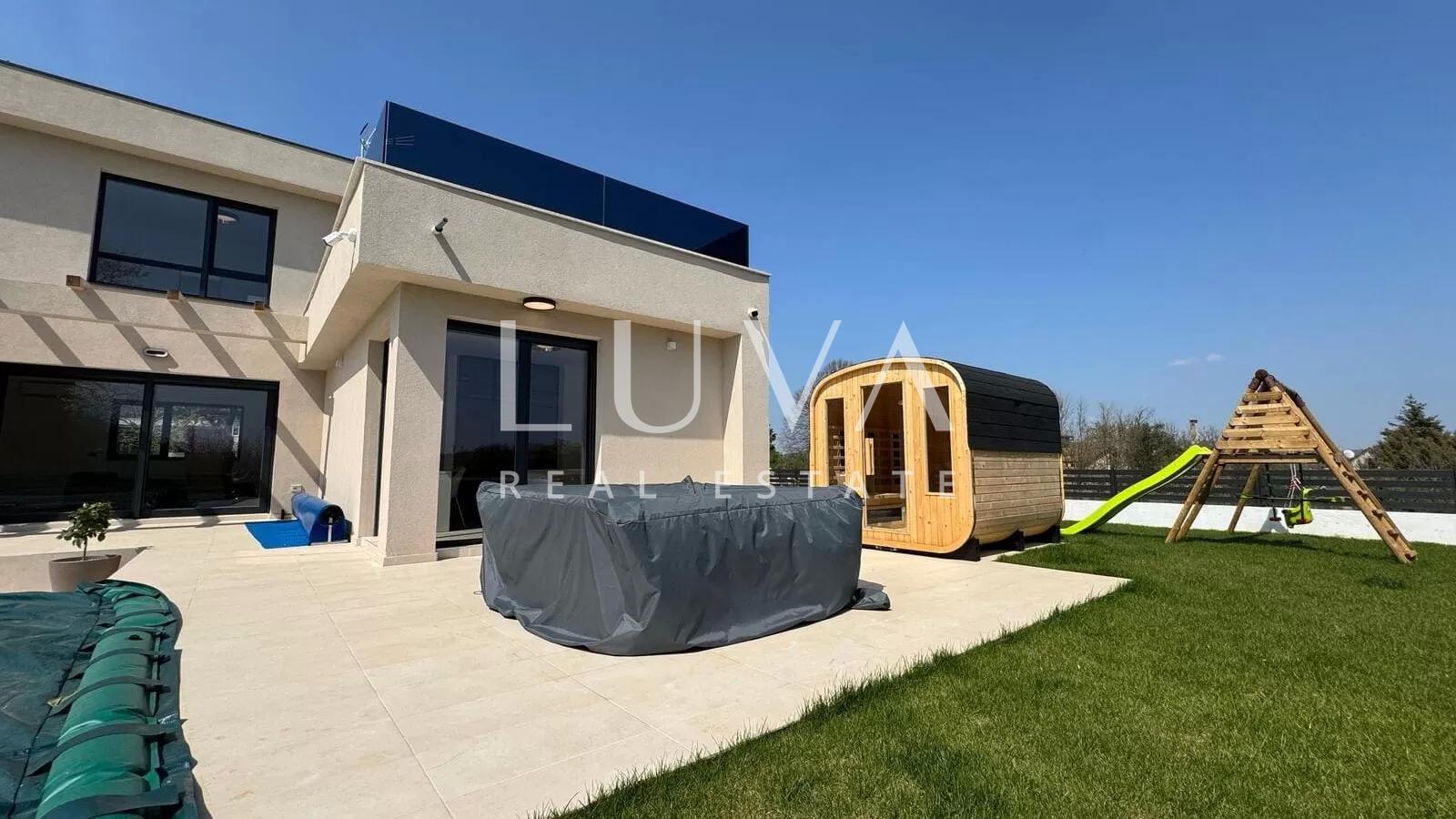Rovinjsko selo, Istria, modern luxury villa with pool