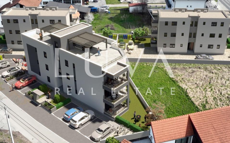 Zagreb, Gornji stupnik, stan s dvije spavaće sobe u prizemlju, 85,79 m²