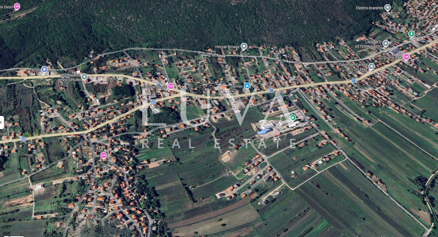 Sinj, Brnaze, building land 2213 m² with location information for sale