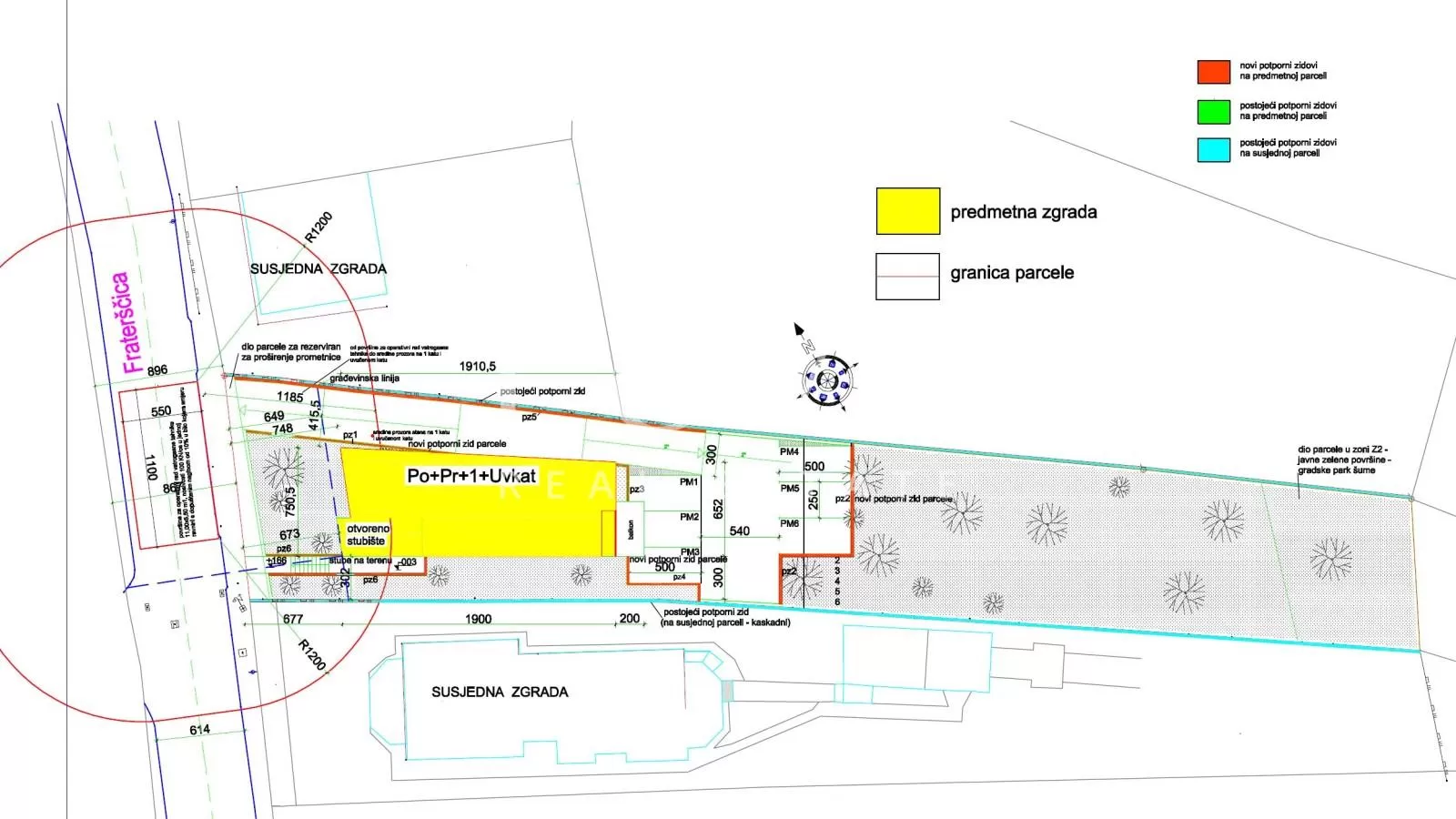 Zagreb, Fraterščica – Neubau 4-Zimmer-Wohnung + 2 Außenstellplätze + 1 Garagenstellplatz, 124 m²