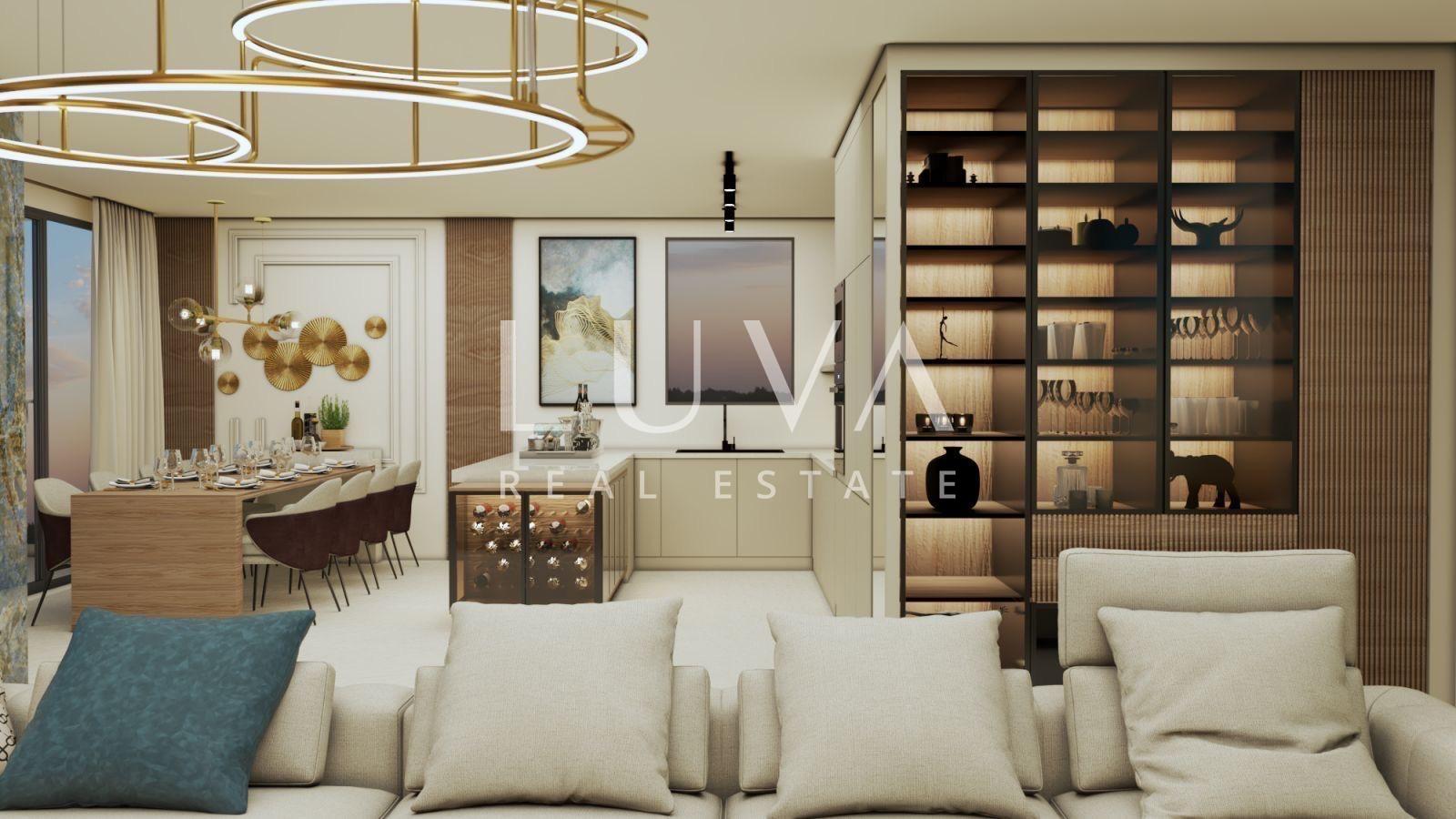 Zadar, Kožino, prodaja, luksuzni penthouse s bazenom uz more