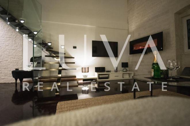 Šibenik, exklusive Wohnung 90 m2 mit Galerie im Zentrum