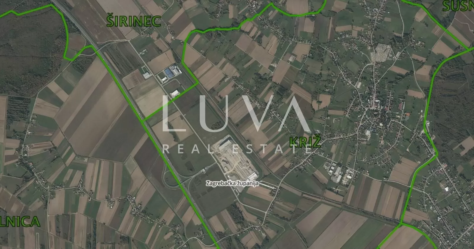 Križ, građevinsko zemljište 6872m2 na prodaju