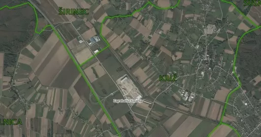 Križ, skladišni prostor, hala za najam
