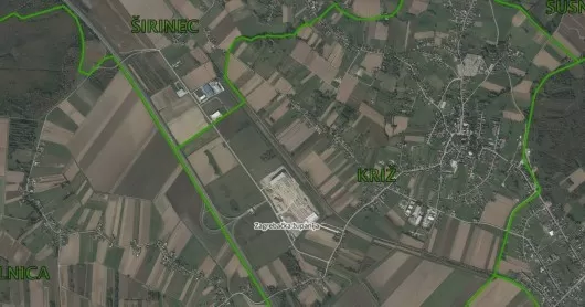 Križ, građevinsko zemljište 6872m2 na prodaju