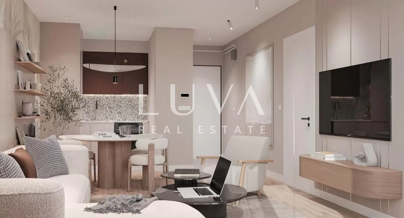 Zagreb, Maksimir, luxuriöse 2-Zi.-Neubauwohnung zu verkaufen
