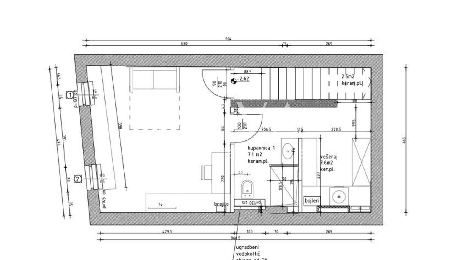 Zagreb, Medveščak, Exklusive Wohnung 259m2,  Verkauf