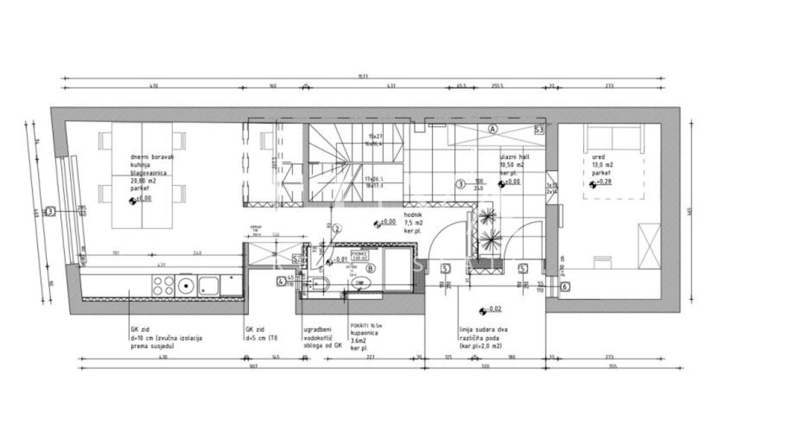 Zagreb, Medveščak, Exklusive Wohnung 259m2,  Verkauf