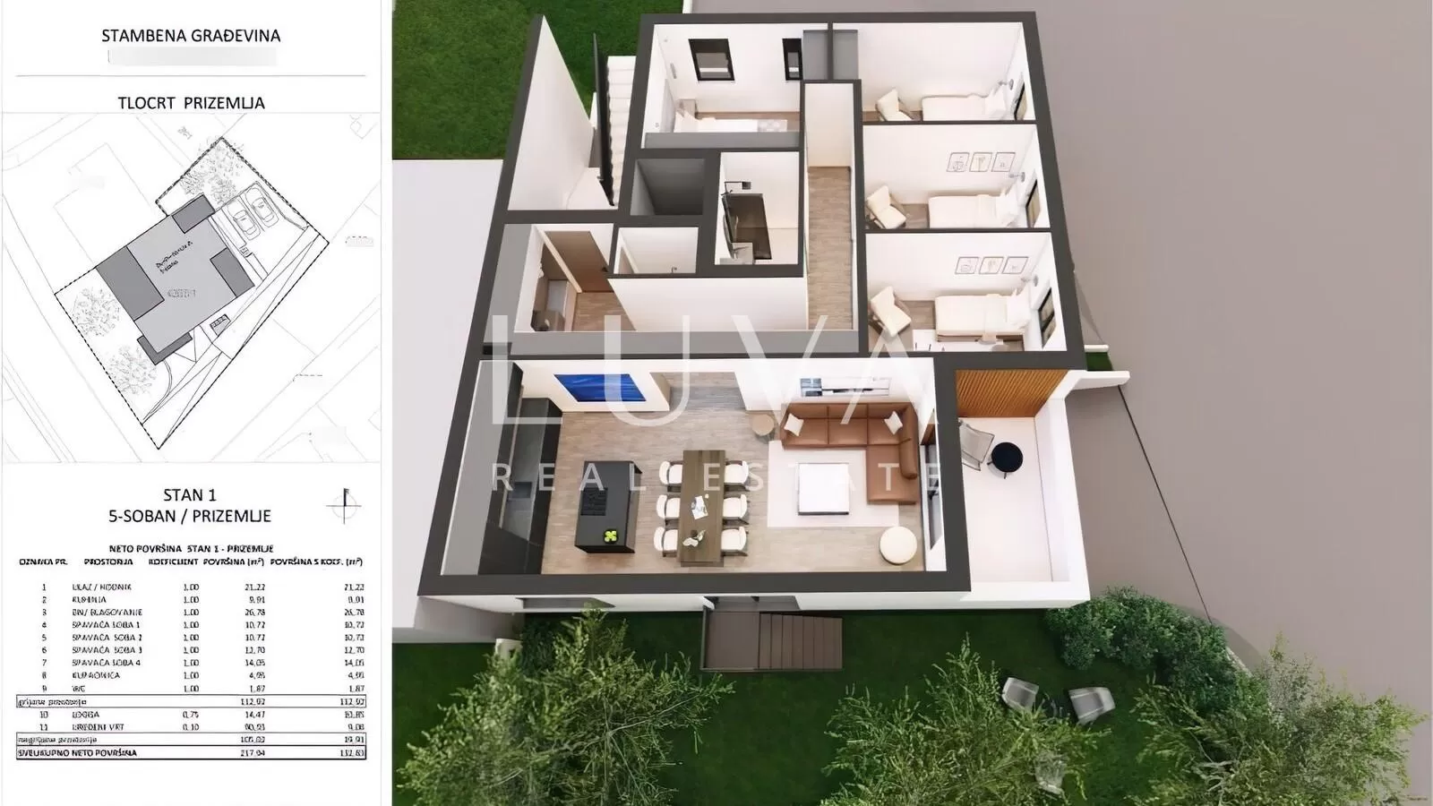 Zagreb, Voćarsko naselje, novogradnja na prodaju 217,94m2
