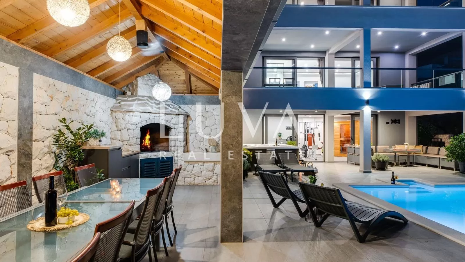 Stanići, Omiš, luxuriöse Villa mit Pool in der Nähe des Meeres zum Verkauf