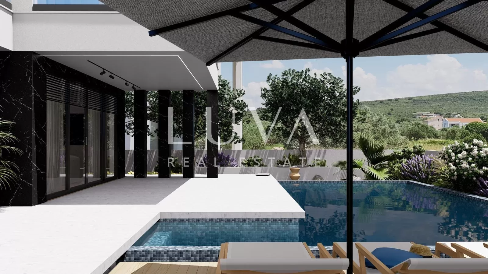Sukošan, Zadar – Luxury Villa with Pool by the Sea for Sale