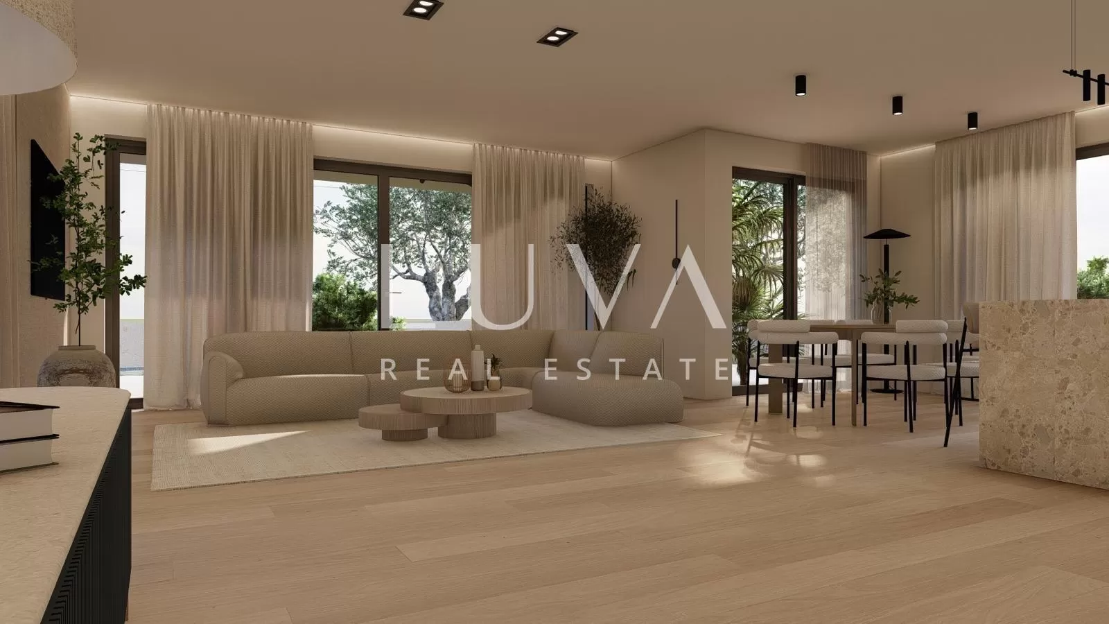 Sukošan, Zadar – Luxury Villa with Pool by the Sea for Sale