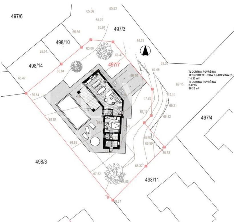 Istria, new build luxury house with pool near Poreč, 160 m², for sale