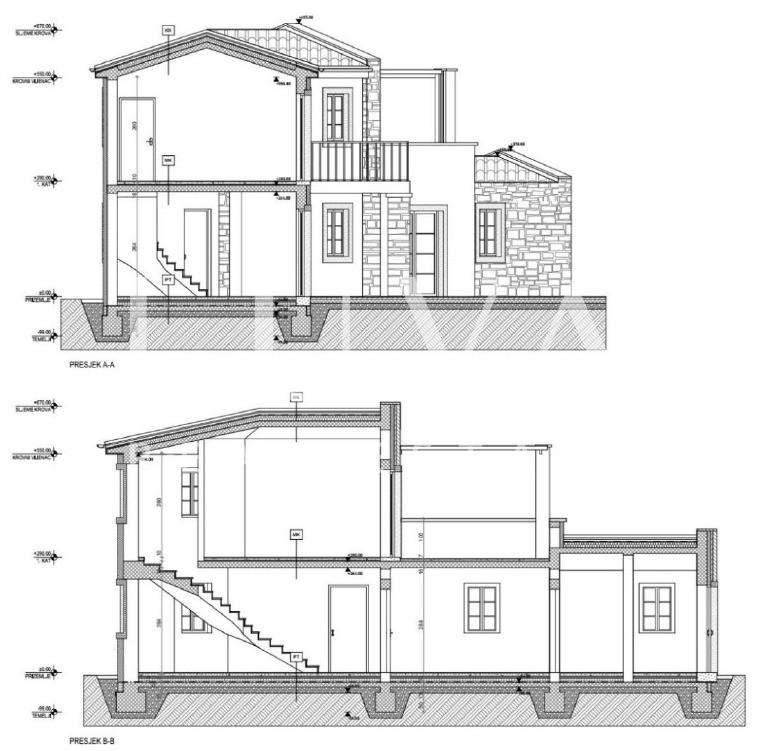 Istria, new build luxury house with pool near Poreč, 160 m², for sale