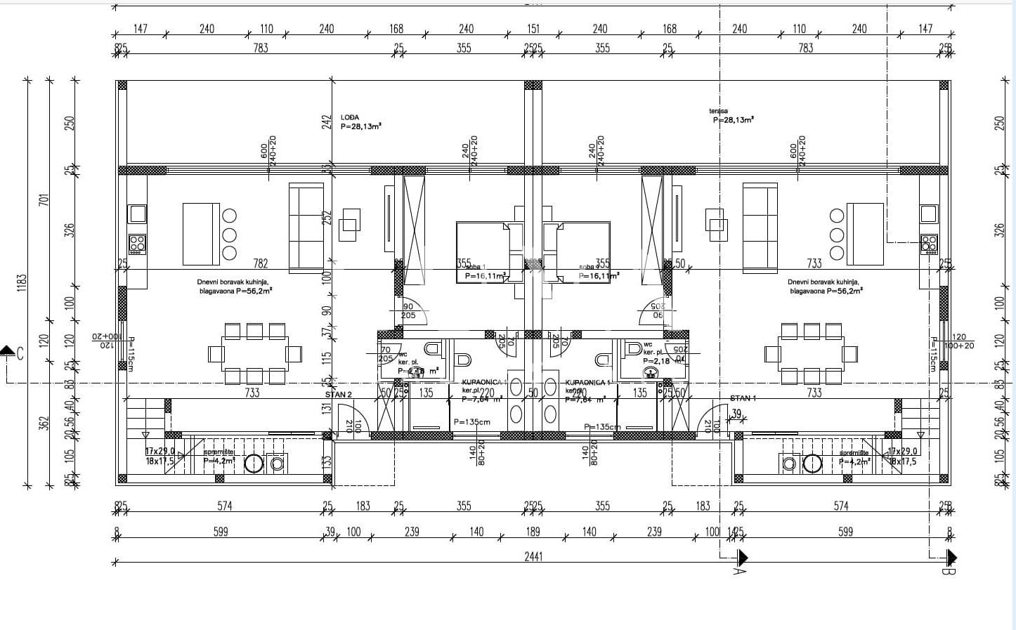 Drage, modernes Haus mit Pool in Meeresnähe zum Verkauf