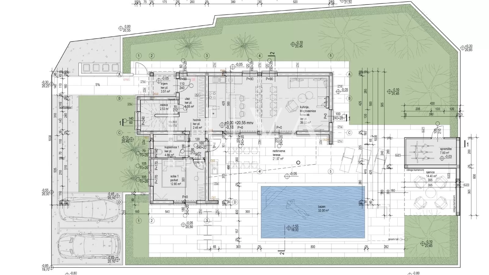 Peroj, Fažana, Istria, luxury house with pool for sale