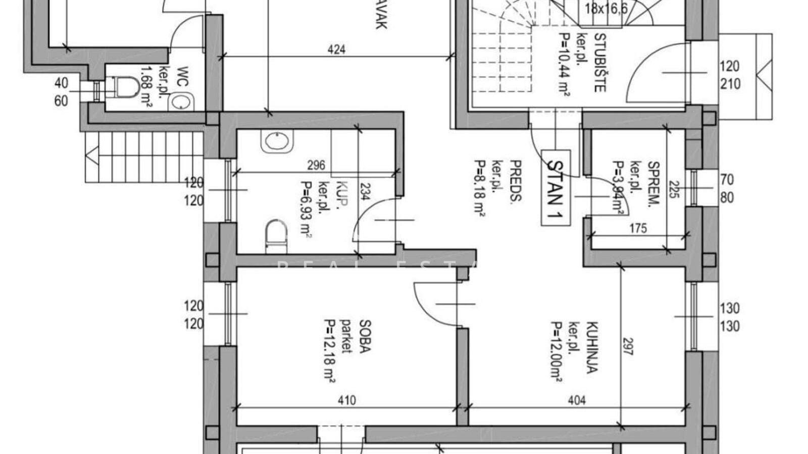 Zaprešić, new construction, apartment/commercial space, 160 m²