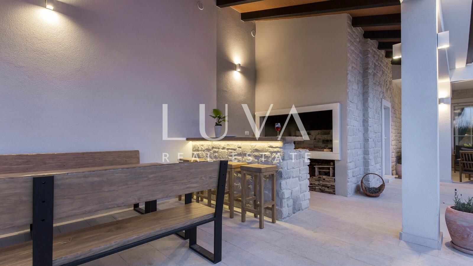 Istria, Labin, luxury villa with sea view, 240 m², for sale